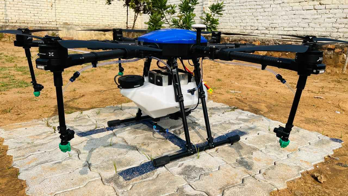 Uttam Robotics Agricultural Drone Seed Spreader- 10kg