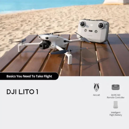 DJI Lito 1 Drone with RC-N3 Remote – 249g | 4K60 | 52 Min Flight | Omnidirectional Sensing - Uttam Robotics