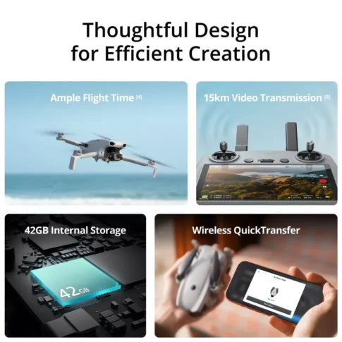 DJI Lito 1 Fly More Combo – RC-N3 + 3 Standard Batteries + Charging Hub | 249g Drone - Uttam Robotics