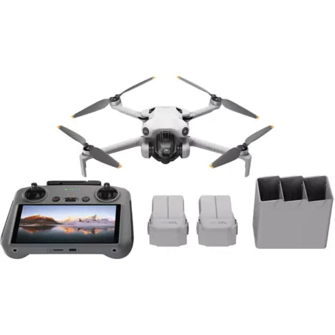DJI Mini 4 Pro Fly More Combo with RC 2 | 4K HDR Drone | Uttam Robotics-249g - Uttam Robotics