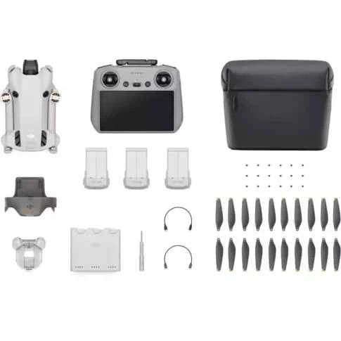 DJI Mini 4 Pro Plus Series Fly More Combo RC 2 | 45 Min | 4K100 | Uttam Robotics-249g