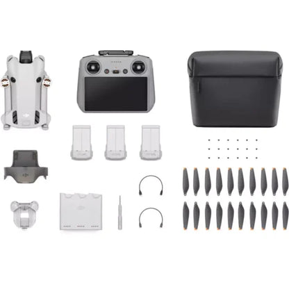 DJI Mini 4 Pro Fly More Combo with RC 2 | 4K HDR Drone | Uttam Robotics-249g - Uttam Robotics