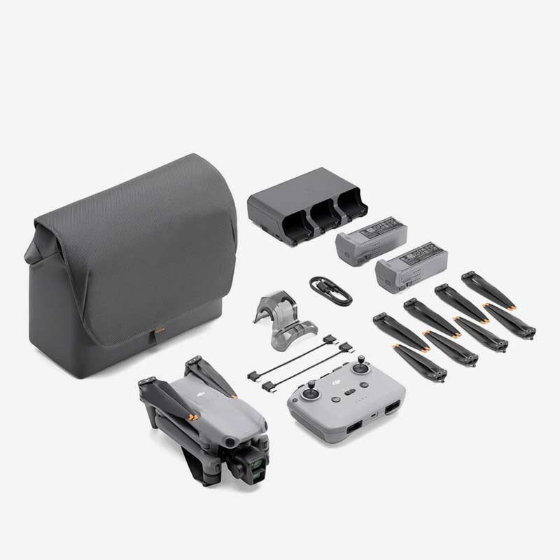 DJI Air 3 Fly More Combo – RC-N3 | Dual Camera | 46 Min | 4K100 | 720g - Uttam Robotics