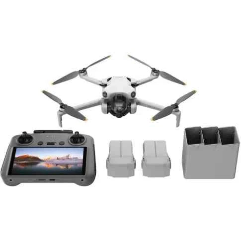 DJI Mini 4 Pro Plus Series Fly More Combo RC 2 | 45 Min | 4K100 | Uttam Robotics-249g