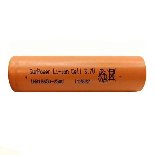 3.7V 2500Mah Li ion Battery 18650 (10C)